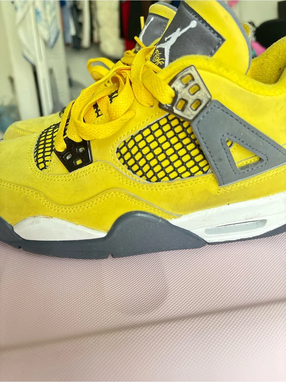 Men’s Size 6 Air Jordan 4 Retro 'Lightning'